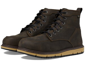 (���) �L�[�� ���[�e�B���e�B �����Y �T�� �W���[ �A���~�j�E�� �g�D Wp KEEN Utility men 6 San Jose Aluminum Toe WP Cascade Brown/Black