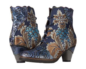 (���) ���f�B�[�X �T�C���� LArtiste by Spring Step women Siren Navy Multi