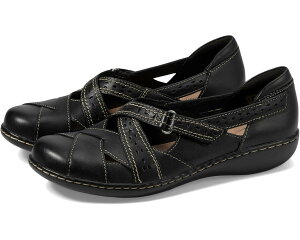 (���) �N���[�N�X ���f�B�[�X �A�b�V�������h �X�s�� Q Clarks women Ashland Spin Q Black