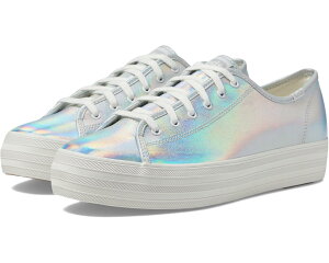 (���) �P�b�Y ���f�B�[�X �g���v�� �L�b�N ���U�[ Keds women Triple Kick Leather Multi Pearlized Leather