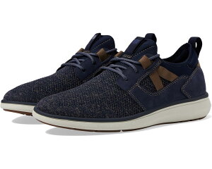 (���) �t���[�V���C�� �����Y �x���`���[ �j�b�g �v���[�� �g�D �X�j�[�J�[ Florsheim men Venture Knit Plain Toe Sneaker Navy