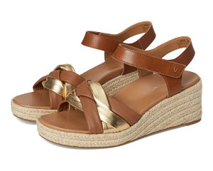 (���) �o�C�I�j�b�N ���f�B�[�X �T���g�K �G�X�p�h���[�� �T���_�� VIONIC women Saratoga Espadrille Sandals Tan/Gold Leather