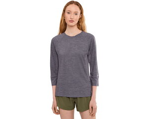 (���) �X�}�[�g�E�[�� ���f�B�[�X �}�E���e�� �o�C�N 3/4 �X���[�u �W���[�W Smartwool women Mountain Bike 3/4 Sleeve Jersey Purple Storm Heather