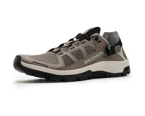 (���) �T������ �����Y �e�J���s�r�A�� 5 Salomon men Techamphibian 5 Walnut