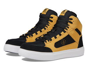(���) �{���R�� �����Y �C�o���u �n�C �g�b�v SD �R���v �g�D Volcom men Evolve High Top SD Comp Toe Black/Yellow