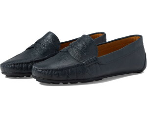 (���) �}�[�N�W���Z�t�j���[���[�N ���f�B�[�X �l�C�v���Y ���[�t�@�[ Marc Joseph New York women Naples Loafer Navy Grainy