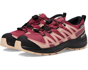 (���) �T������ �L�b�Y �C�N�T �v�� V8 CS Wp (���g�� �L�b�h/�r�b�O �L�b�h) Salomon kids Xa Pro V8 CS WP (Little Kid/Big Kid) Earth Red/Black/Almond Cream
