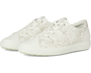 (���) �G�R�[ ���f�B�[�X �\�t�g 7 �t���[���� �X�j�[�J�[ ECCO women Soft 7 Floral Sneaker White Floral