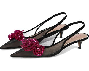 (���) �u���[ �o�C �x�b�c�B�W�����\�� ���f�B�[�X Blue by Betsey Johnson women Aurorra Black Mesh