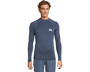 (���) �N�C�b�N�V���o�[ �����Y �G�u���f�C UPF50 �����O �X���[�u �T�[�t �e�B�[ Quiksilver men Everyday Upf50 Long Sleeve Surf Tee Navy Heather