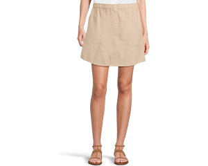 (���) ���� P ���f�B�[�X ���E���h �w�� �X�J�[�g Lilla P women Round Hem Skirt Flax