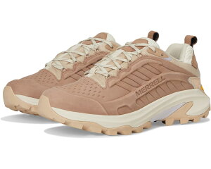 (���) ������ ���f�B�[�X ���A�u �X�s�[�h 2 ���U�[ �E�H�[�^�[�v���[�t Merrell women Moab Speed 2 Leather Waterproof Hazel