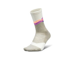 (���) �t�B�[�`���[�Y ���j�Z�b�N�X �g���C�� �}�b�N�X �N�b�V���� �~�j �N���[ Feetures unisex Trail Max Cushion Mini Crew Mountain High Cream