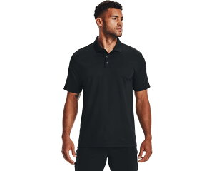 (���) �A���_�[�A�[�}�[ �����Y �^�b�N �p�t�H�[�}���X �|�� 2.0 Under Armour men Tac Performance Polo 2.0 Black/Black