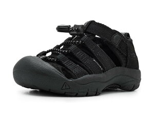 (���) �L�[�� �L�b�Y �j���[�|�[�g �G�C�`�c�[ (�g�h���[/���g�� �L�b�h) KEEN kids Newport H2 (Toddler/Little Kid) Triple Black