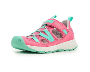 (���) �L�[�� �L�b�Y ���g�]�A �T���_�� (�g�h���[/���g�� �L�b�h/�r�b�O �L�b�h) KEEN kids Motozoa Sandal (Toddler/Little Kid/Big Kid) Pink Lemonade/Cabbage