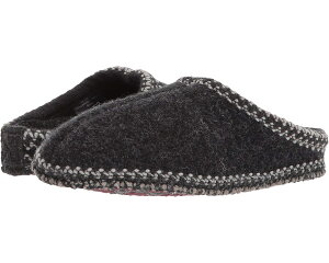 (���) �n�t�����K�[ ���j�Z�b�N�X �A�Y �N���V�b�N �X���b�p Haflinger unisex AS Classic Slipper Charcoal