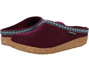 (���) �n�t�����K�[ ���j�Z�b�N�X GZ �N���V�b�N �O���Y���[ Haflinger unisex GZ Classic Grizzly Bordo