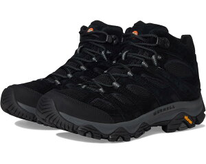 (���) ������ �����Y ���A�u 3 �~�b�h Merrell men Moab 3 Mid Black Night