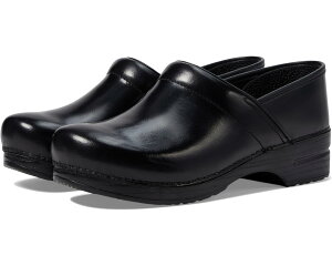 (���) �_���X�R �����Y �v���t�F�b�V���i�� �N���b�O Dansko men Professional Clog Black Cabrio Leather