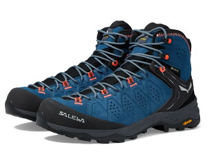 (���) �T���� ���f�B�[�X �A���v �g���[�i�[ 2 �~�b�h SALEWA women Alp Trainer 2 Mid Java blue/Fluo Coral