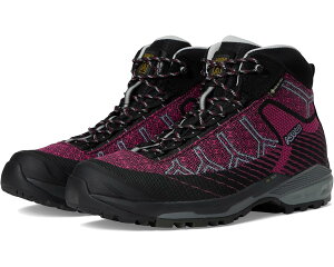 (���) �A�]�� ���f�B�[�X �t�@���R�� �G�{ �W���J�[�h GV ml Asolo women Falcon Evo Jaquard GV ML Black/Magenta