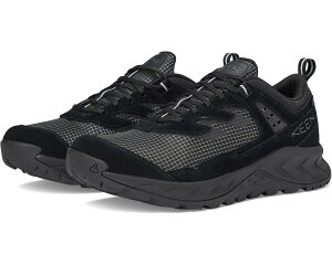 (���) �L�[�� �����Y �G�N�X�v �E�H�[�^�[�v���[�t �n�C�L���O �V���[�Y KEEN men Hightrail EXP Waterproof Hiking Shoes Black/Magnet