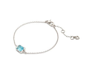 (���) �P�C�g�X�y�[�h ���E���g�� �O���X �\���e�B�A �u���X���b�g Kate Spade New York Molten Glass Solitaire Bracelet Aqua