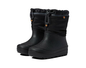 (���) �{�O�X �L�b�Y �X�m�[ �V�F�� (�g�h���[/���g�� �L�b�h/�r�b�O �L�b�h) Bogs kids Snow Shell boots-Solid (Toddler/Little Kid/Big Kid) Black 1