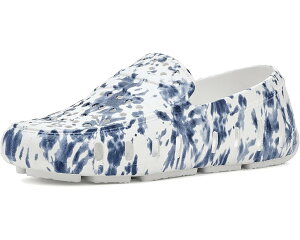 (���) �t���[�t�@ �L�b�Y �v���f�B�W�[ �h���C�o �v�����g (�r�b�O �L�b�h) Floafers kids Prodigy Driver Print (Big Kid) Navy Tie Dye/Bright White