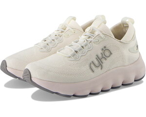 (���) ���C�J ���f�B�[�X EZ �X���b�|�� �E�H�[�L���O �V���[�Y Ryka women Podflow EZ Slip-On Walking Shoes Gardenia White Mesh Fabric