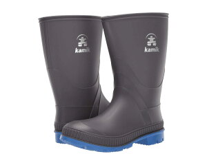 (���) �J�~�b�N �L�b�Y �X�g���v (�g�h���[/���g�� �L�b�h/�r�b�O �L�b�h) Kamik kids Stomp (Toddler/Little Kid/Big Kid) Chacoal/Ink Blue