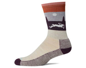 (���) �X�}�[�g�E�[�� ���j�Z�b�N�X �G�u���f�C �n�� �`�F�C�X �N���[ �\�b�N�X Smartwool unisex Everyday Hare Chase Crew Socks Moonbeam