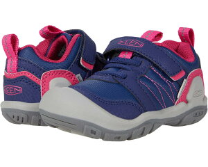 (���) �L�[�� �L�b�Y �m�b�` �s�[�N (�g�h���[/���g�� �L�b�h) KEEN kids Knotch Peak (Toddler/Little Kid) Blue Depths/Pink Peacock