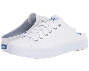 (���) �P�b�Y ���f�B�[�X �L�b�N�X�^�[ �~���[�� �X���b�v �I�� Keds women Kickstart Mule Slip On White