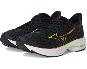 (���) �~�Y�m ���f�B�[�X �E�F�[�u ���C�_�[ 28 Mizuno women Wave Rider 28 Black/Evening Primrose