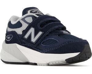 (���) �j���[�o�����X �L�b�Y 990v6 (�C���t�@���g/�g�h���[) New Balance kids 990V6 (Infant/Toddler) Navy/Silver