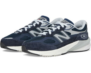 (���) �j���[�o�����X �L�b�Y 990v6 (���g�� �L�b�h) New Balance kids 990v6 (Little Kid) Navy/Silver