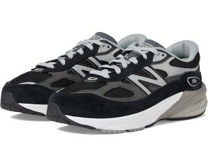(���) �j���[�o�����X �L�b�Y 990v6 (���g�� �L�b�h) New Balance kids 990v6 (Little Kid) Black/Silver