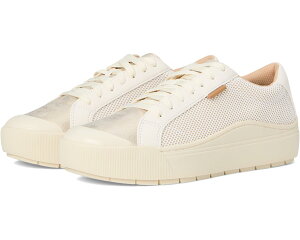 (���) ���f�B�[�X �^�C�� �I�t ���[�X-�A�b�v �V���[�Y Dr. Scholls women Time Off Lace-Up Shoes Off White/Gold Smooth