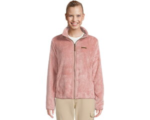 (���) �R�����r�A ���f�B�[�X �t�@�C�A�[ �T�C�h �� �V�F���p �t�� �W�b�v Columbia women Fire Side II Sherpa Full Zip Eraser Pink