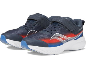 (���) �T�b�J�j�[ �L�b�Y �L���o�� 14 A/C �X�j�[�J�[ (���g�� �L�b�h/�r�b�O �L�b�h) Saucony kids Kinvara 14 A/C Sneakers (Little Kid/Big Kid) Navy/Red