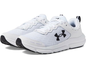 (���) �A���_�[�A�[�}�[ �����Y �`���[�W�h �A�T�[�g 10 Under Armour men Charged Assert 10 White/Black/Black