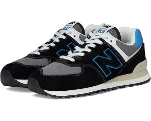 (���) �j���[�o�����X �N���V�b�N�X ���j�Z�b�N�X U574v1 New Balance Classics unisex U574v1 Black/Blue Agate