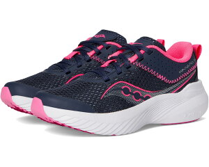 (���) �T�b�J�j�[ �L�b�Y �L���o�� 14 LTT �X�j�[�J�[ (���g�� �L�b�h/�r�b�O �L�b�h) Saucony kids Kinvara 14 LTT Sneakers (Little Kid/Big Kid) Pink/Navy