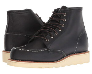 (���) ���b�h�E�B���O ���f�B�[�X �N���V�b�N ���b�N Red Wing Heritage women 6 Classic Moc Black Boundary