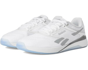 (���) ���[�{�b�N ���f�B�[�X �i�m X5 Reebok women Nano X5 White/Barely Grey/Silver Metallic