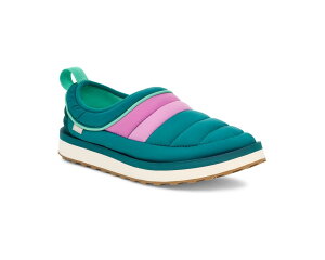 (���) �T�k�[�N ���f�B�[�X �p�t�B�[ �`���[ ���E 2 Sanuk women Puffy Chiller Low 2 Deep Lake