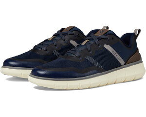 (���) �R�[���n�[�� �����Y �W�F�l���[�V���� �[���O�����h �e�N�X�`���[ �X�j�[�J�[ Cole Haan men Generation Zerogrand Textured Sneakers Navy Blazer/Truffle/Titanium