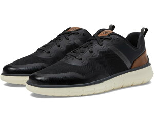(���) �R�[���n�[�� �����Y �W�F�l���[�V���� �[���O�����h �e�N�X�`���[ �X�j�[�J�[ Cole Haan men Generation Zerogrand Textured Sneakers Black/British Tan/Ivory